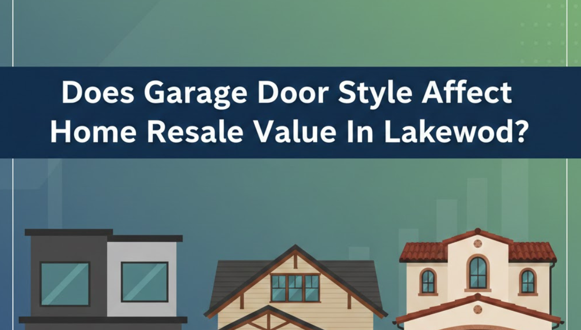 Does Garage Door Style Affect Home Resale Value In Lakewood?