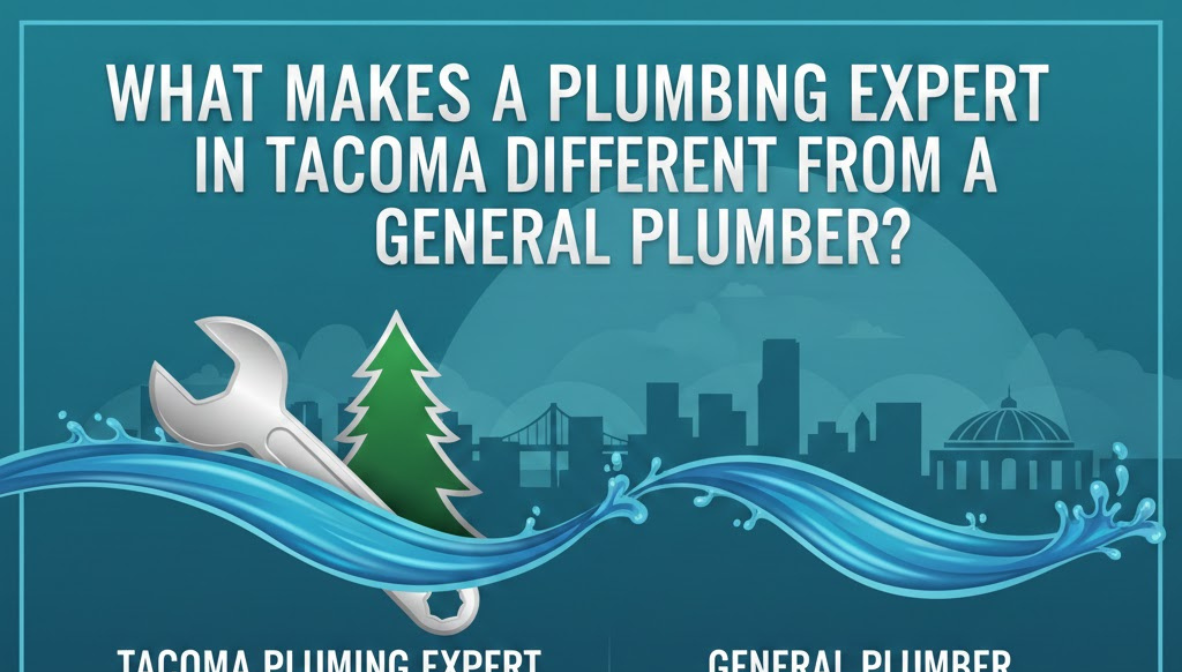 What Makes a Plumbing Expert in Tacoma Different From a General Plumber?
